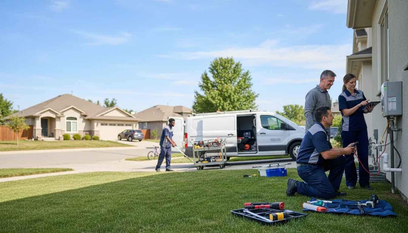 Tankless water heater service in Robertsdale, PA